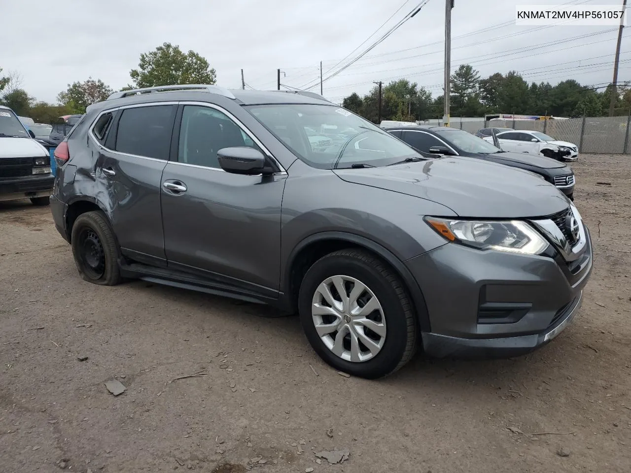 2017 Nissan Rogue S VIN: KNMAT2MV4HP561057 Lot: 72974654