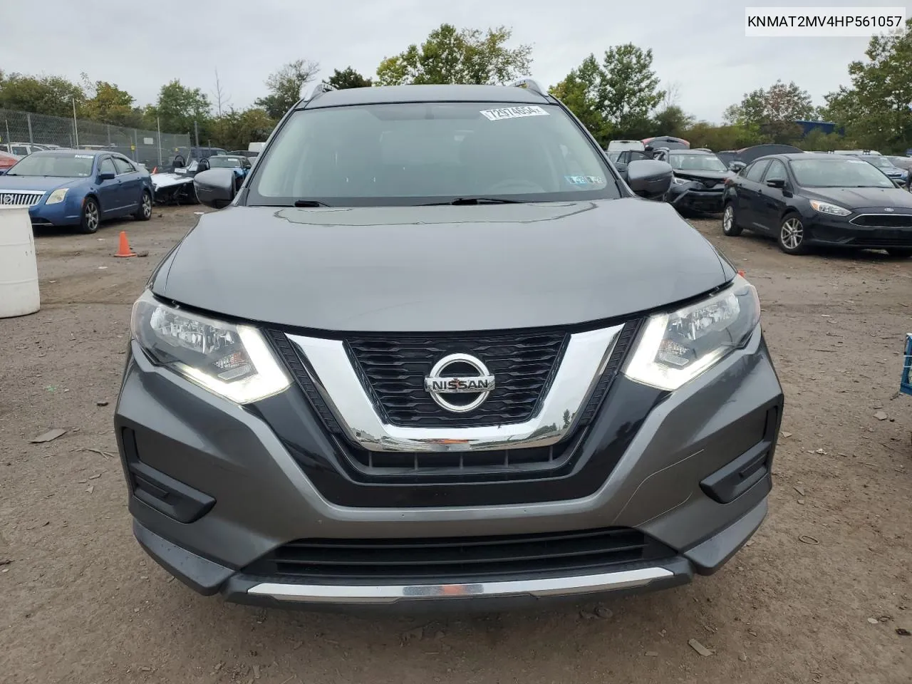 KNMAT2MV4HP561057 2017 Nissan Rogue S