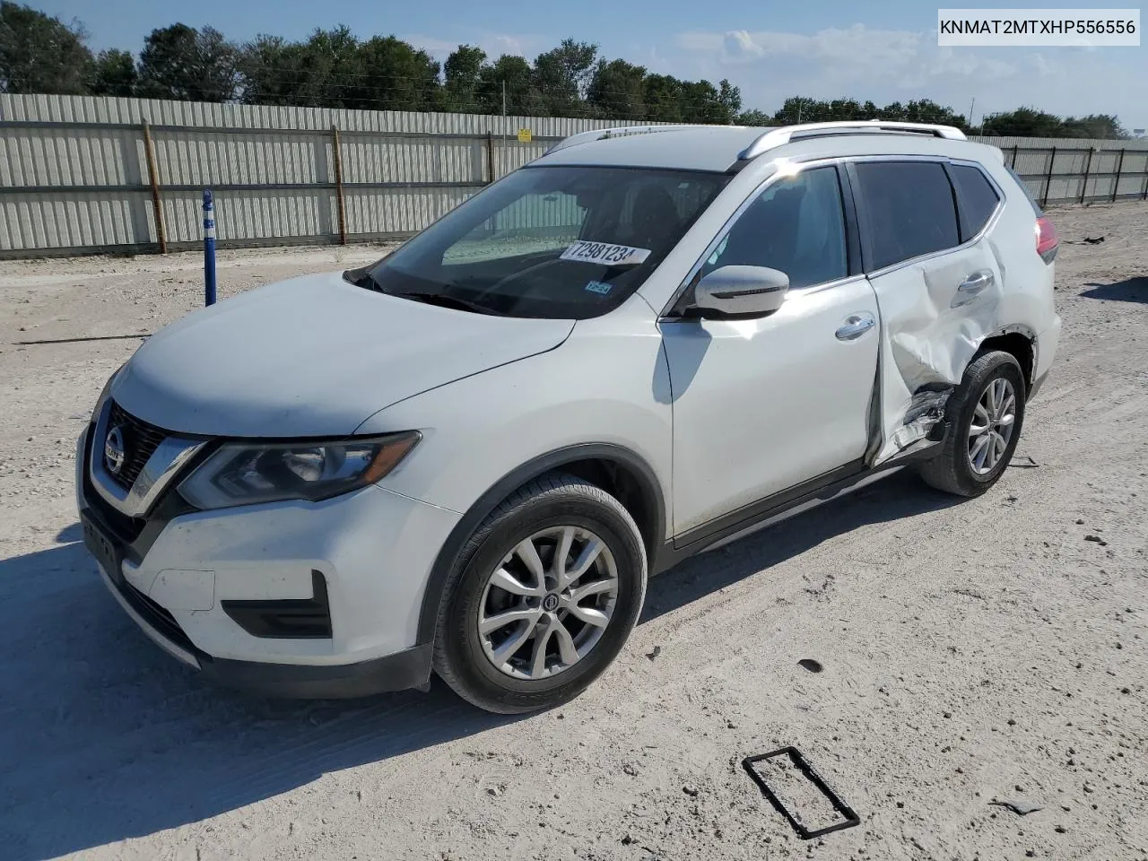 2017 Nissan Rogue S VIN: KNMAT2MTXHP556556 Lot: 72981234