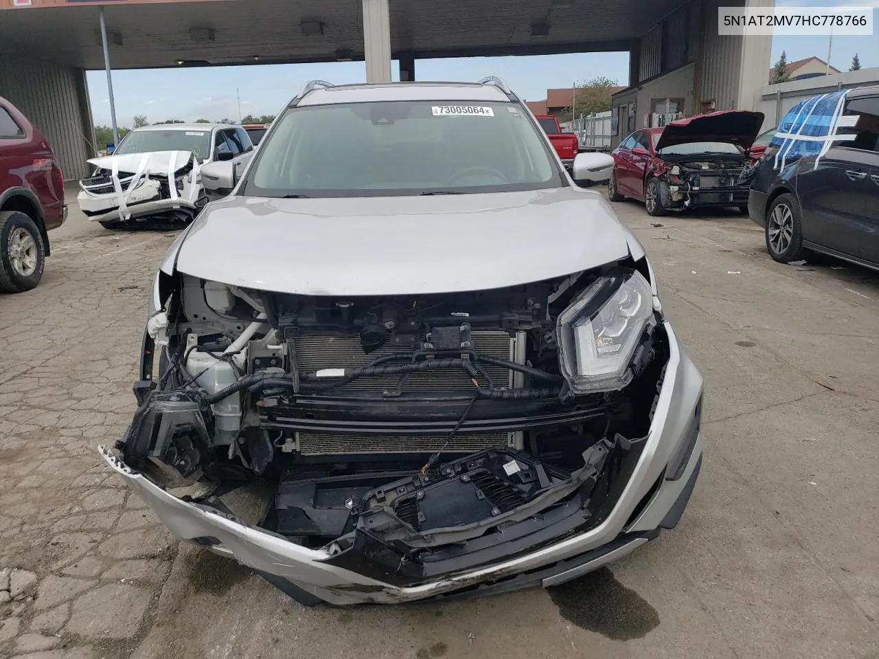 5N1AT2MV7HC778766 2017 Nissan Rogue Sv