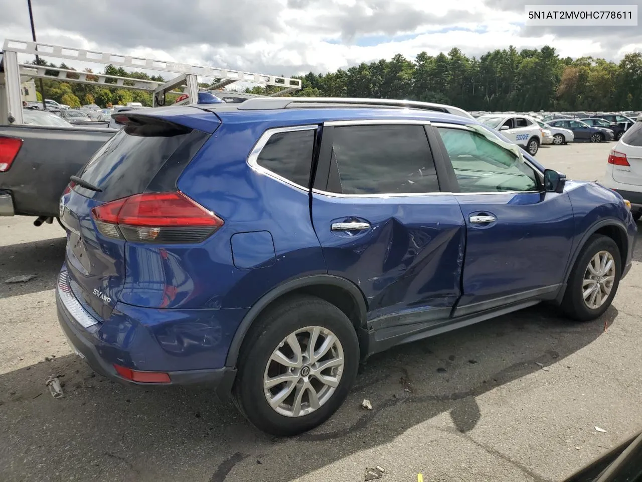 5N1AT2MV0HC778611 2017 Nissan Rogue Sv