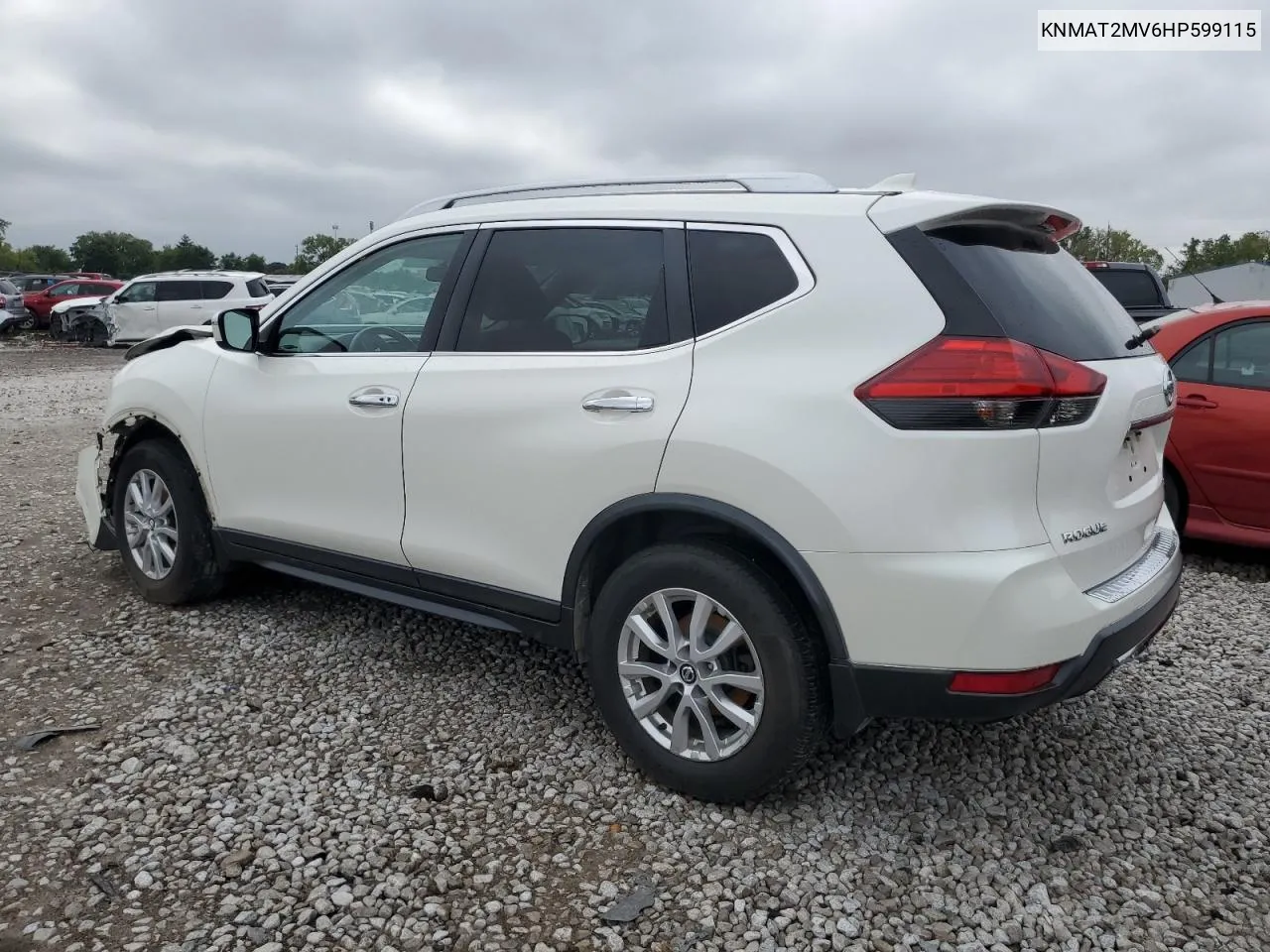 2017 Nissan Rogue S VIN: KNMAT2MV6HP599115 Lot: 73165804