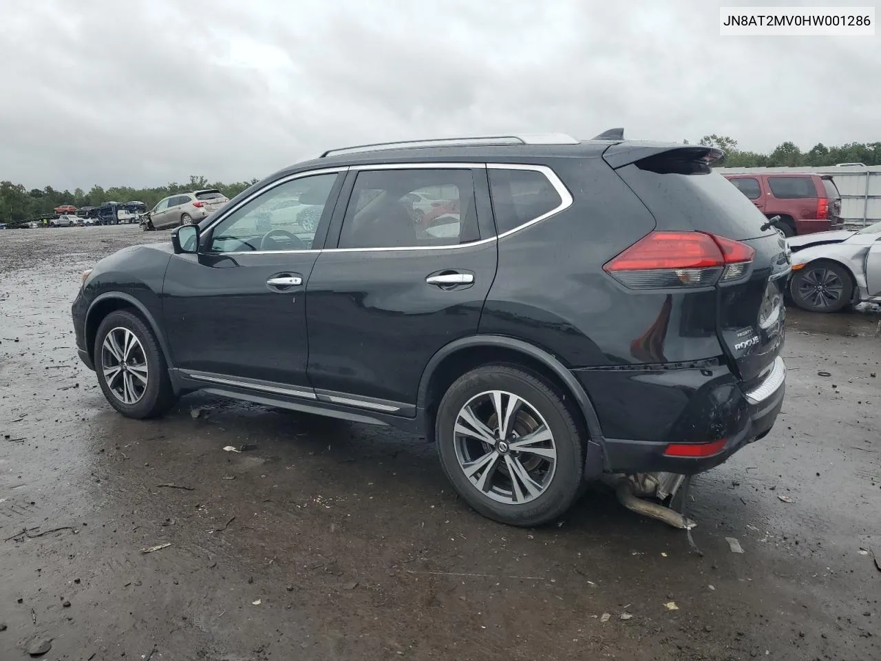 JN8AT2MV0HW001286 2017 Nissan Rogue S