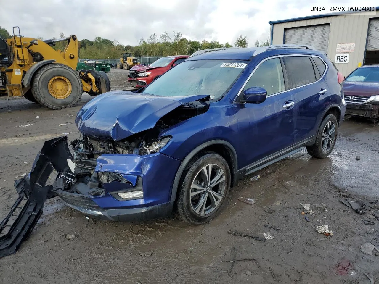 JN8AT2MVXHW004809 2017 Nissan Rogue S