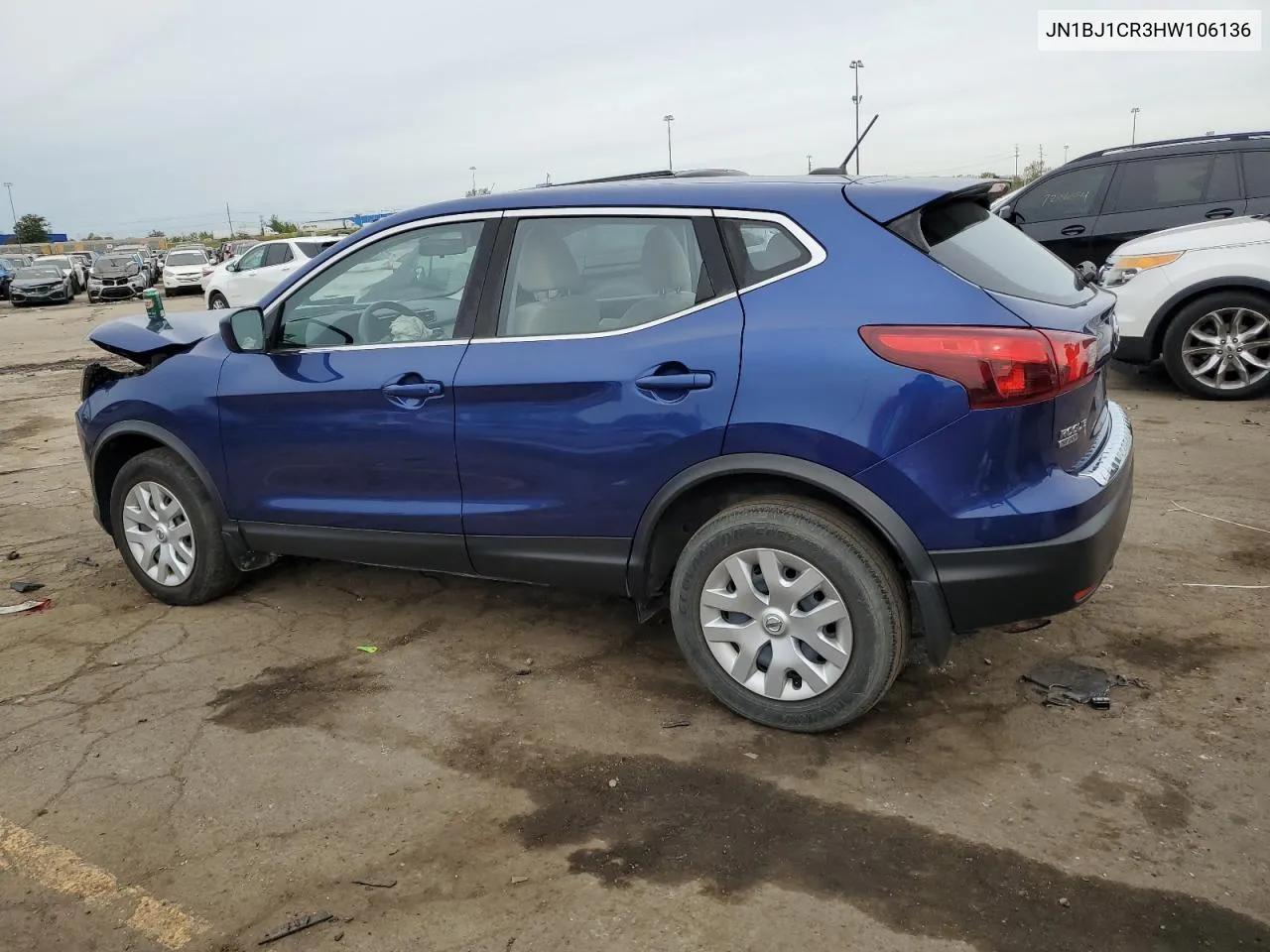 JN1BJ1CR3HW106136 2017 Nissan Rogue Sport S