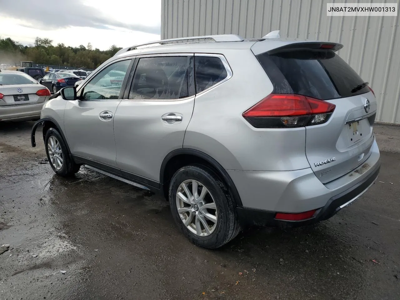 2017 Nissan Rogue S VIN: JN8AT2MVXHW001313 Lot: 73329554