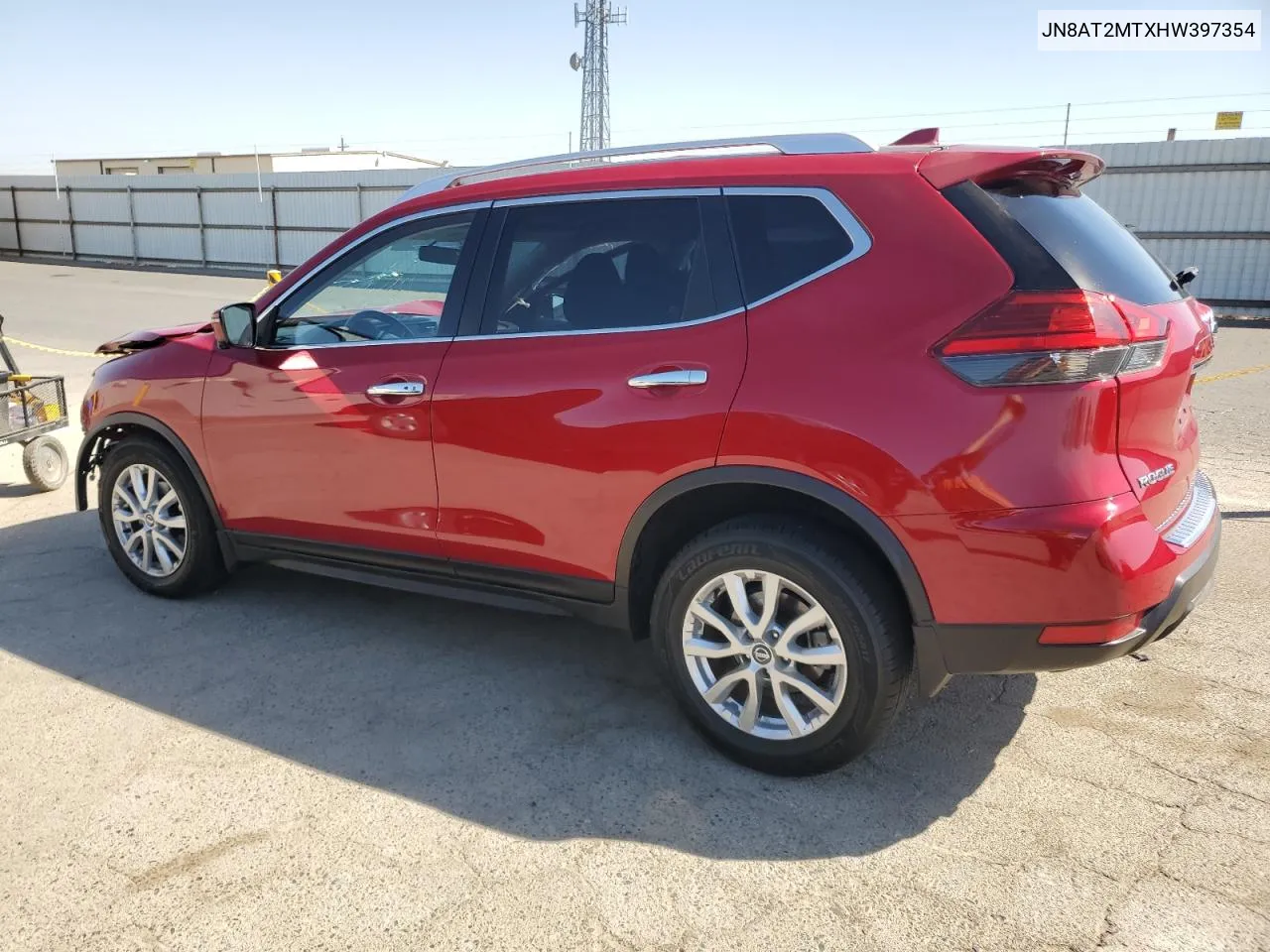 2017 Nissan Rogue S VIN: JN8AT2MTXHW397354 Lot: 73348794