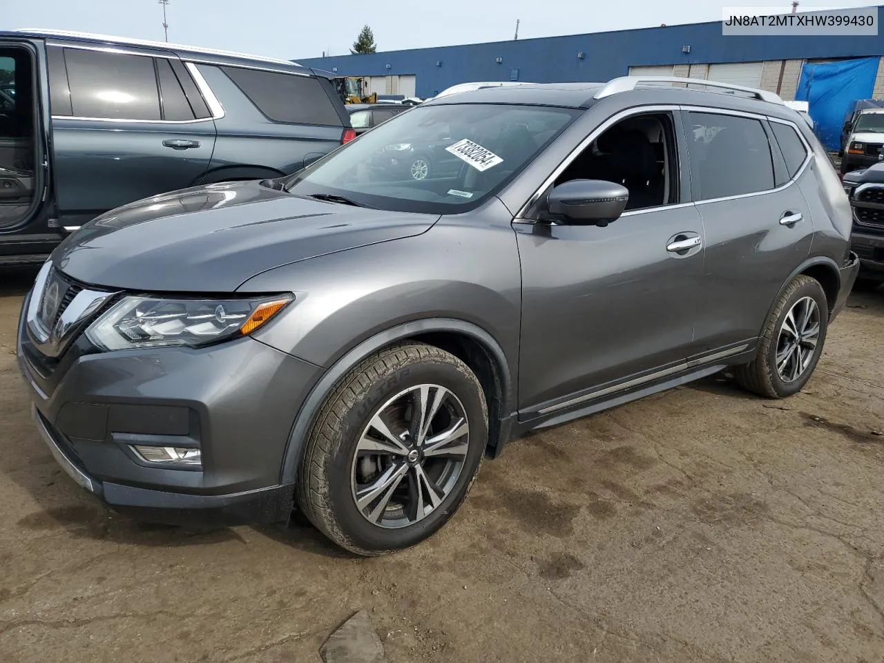 2017 Nissan Rogue S VIN: JN8AT2MTXHW399430 Lot: 73382054