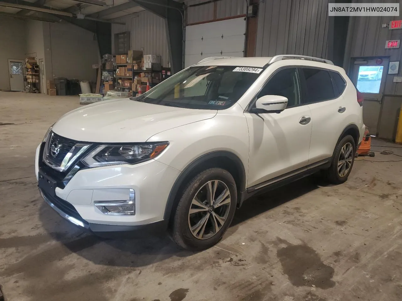 JN8AT2MV1HW024074 2017 Nissan Rogue S