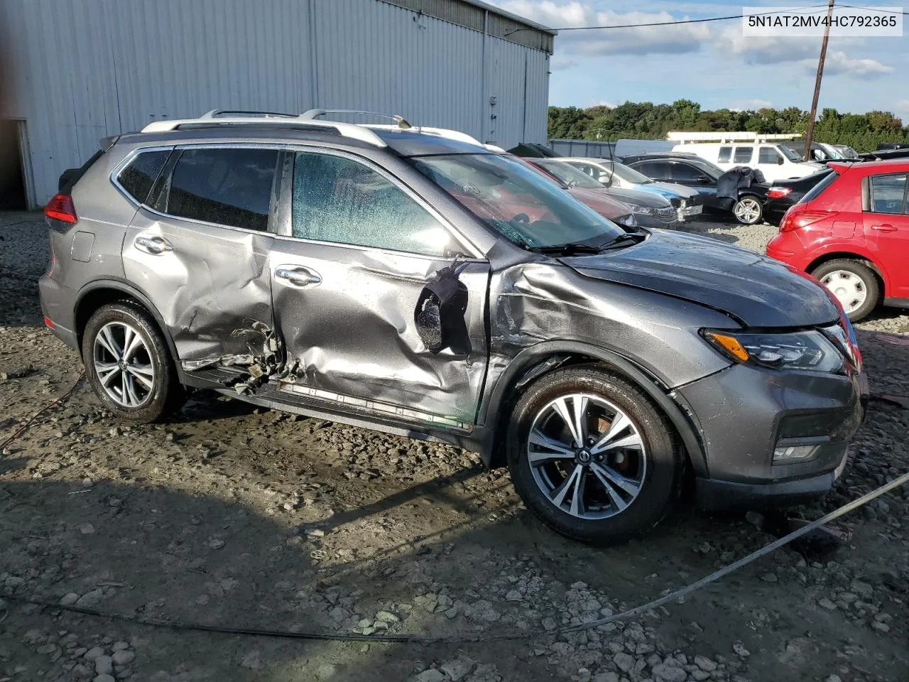 2017 Nissan Rogue Sv VIN: 5N1AT2MV4HC792365 Lot: 73478054