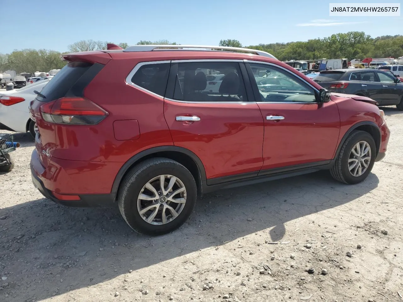 2017 Nissan Rogue S VIN: JN8AT2MV6HW265757 Lot: 73489884