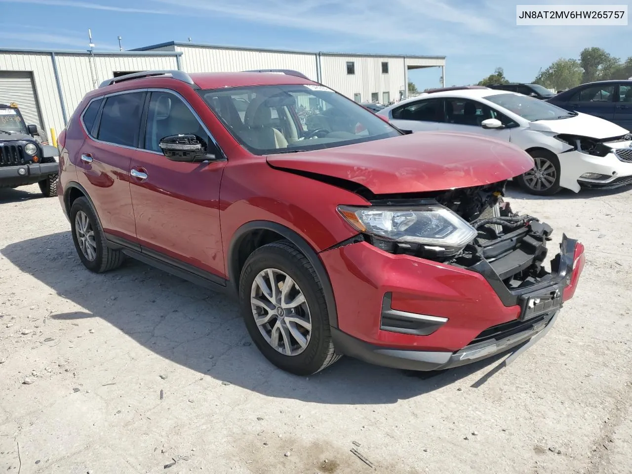 2017 Nissan Rogue S VIN: JN8AT2MV6HW265757 Lot: 73489884