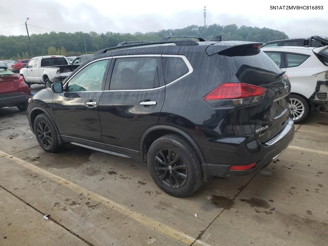 2017 Nissan Rogue Sv VIN: 5N1AT2MV8HC816893 Lot: 73523274