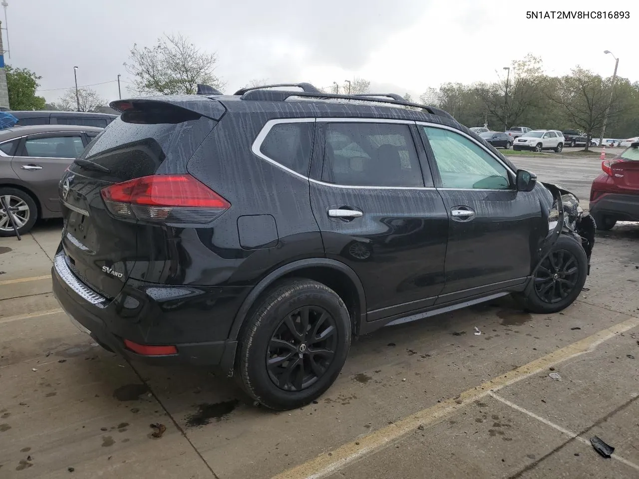 5N1AT2MV8HC816893 2017 Nissan Rogue Sv