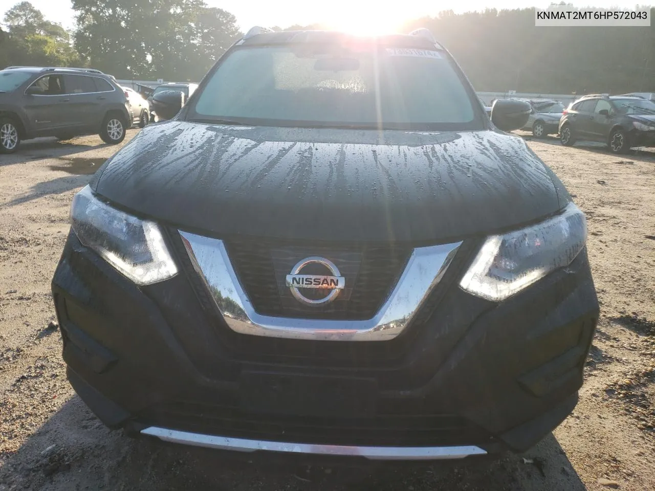 2017 Nissan Rogue S VIN: KNMAT2MT6HP572043 Lot: 73531674