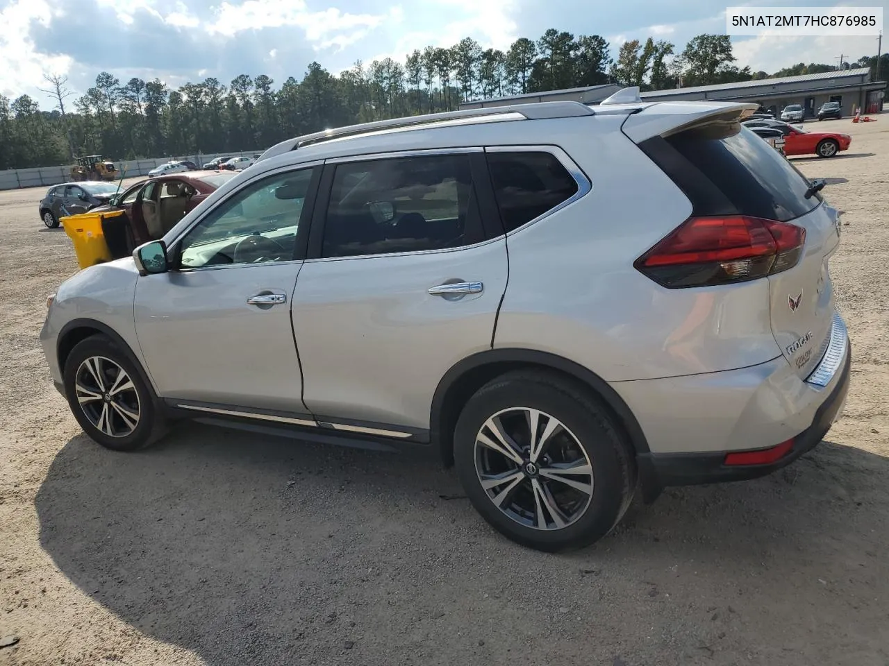 2017 Nissan Rogue S VIN: 5N1AT2MT7HC876985 Lot: 73583014