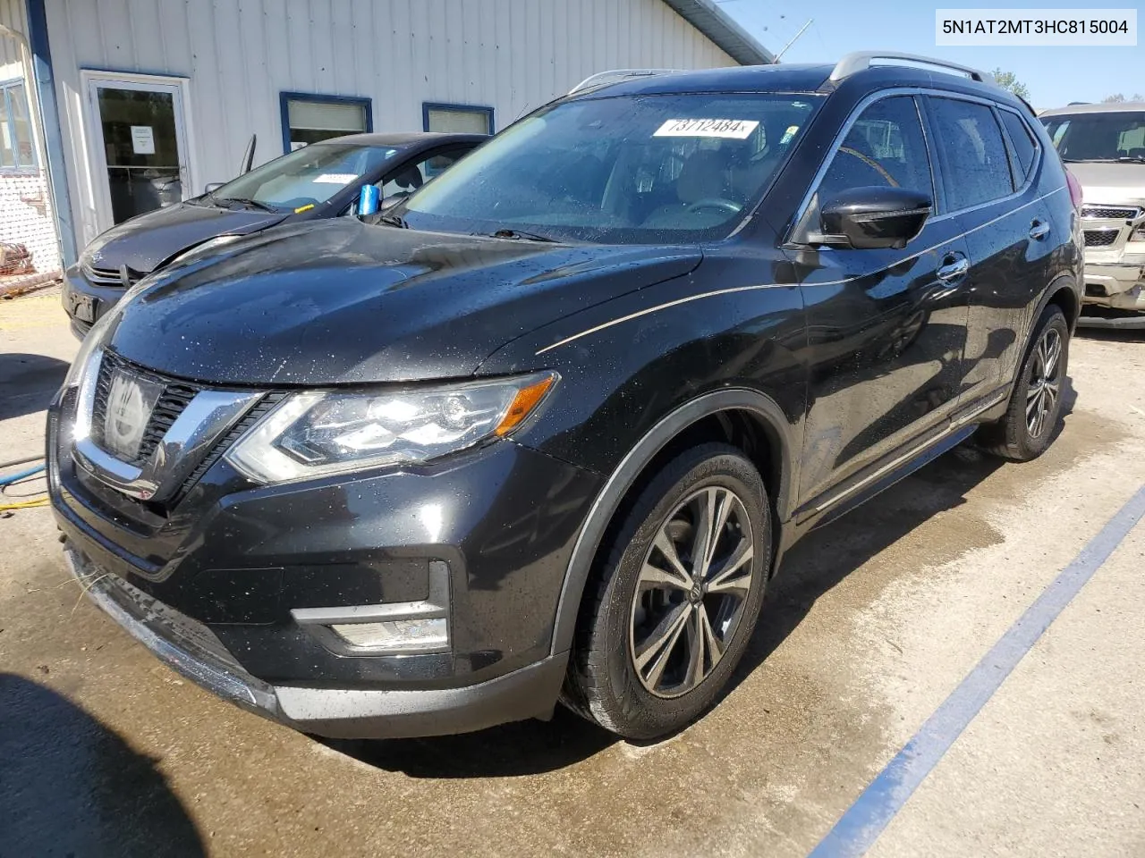 2017 Nissan Rogue S VIN: 5N1AT2MT3HC815004 Lot: 73712484