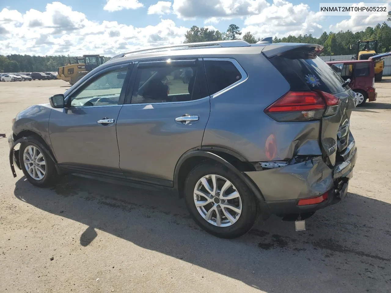 2017 Nissan Rogue S VIN: KNMAT2MT0HP605232 Lot: 73812214