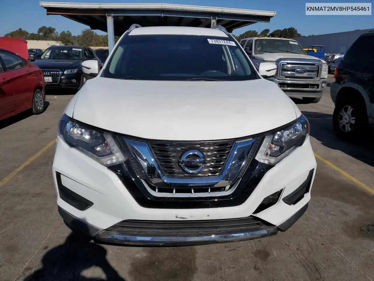 2017 Nissan Rogue S VIN: KNMAT2MV8HP545461 Lot: 73831244