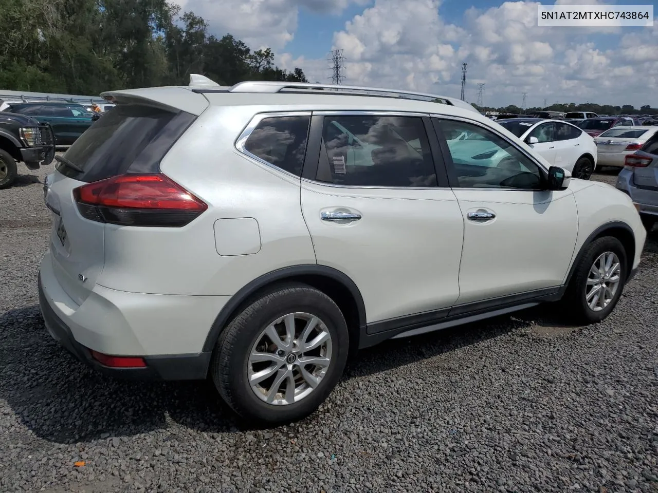 5N1AT2MTXHC743864 2017 Nissan Rogue S