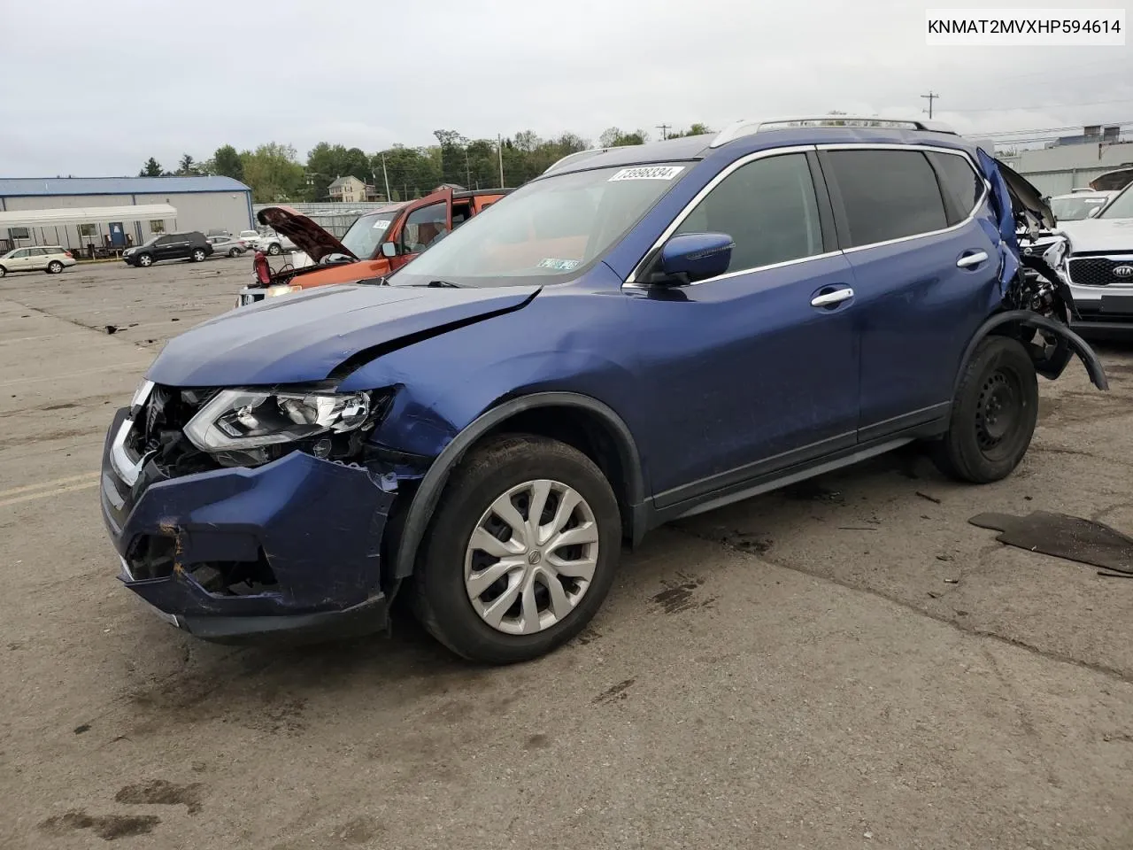 2017 Nissan Rogue S VIN: KNMAT2MVXHP594614 Lot: 73998334