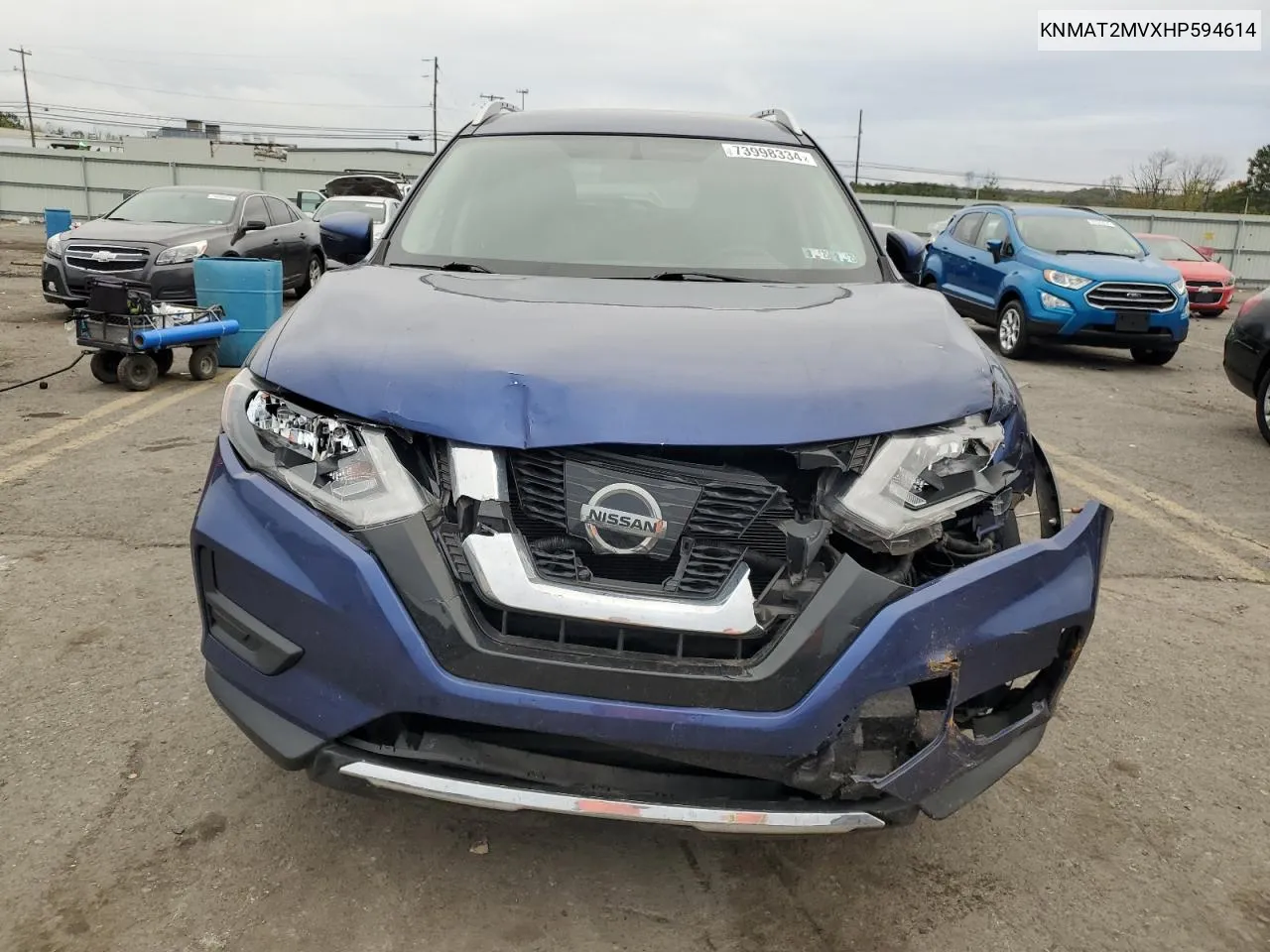 KNMAT2MVXHP594614 2017 Nissan Rogue S