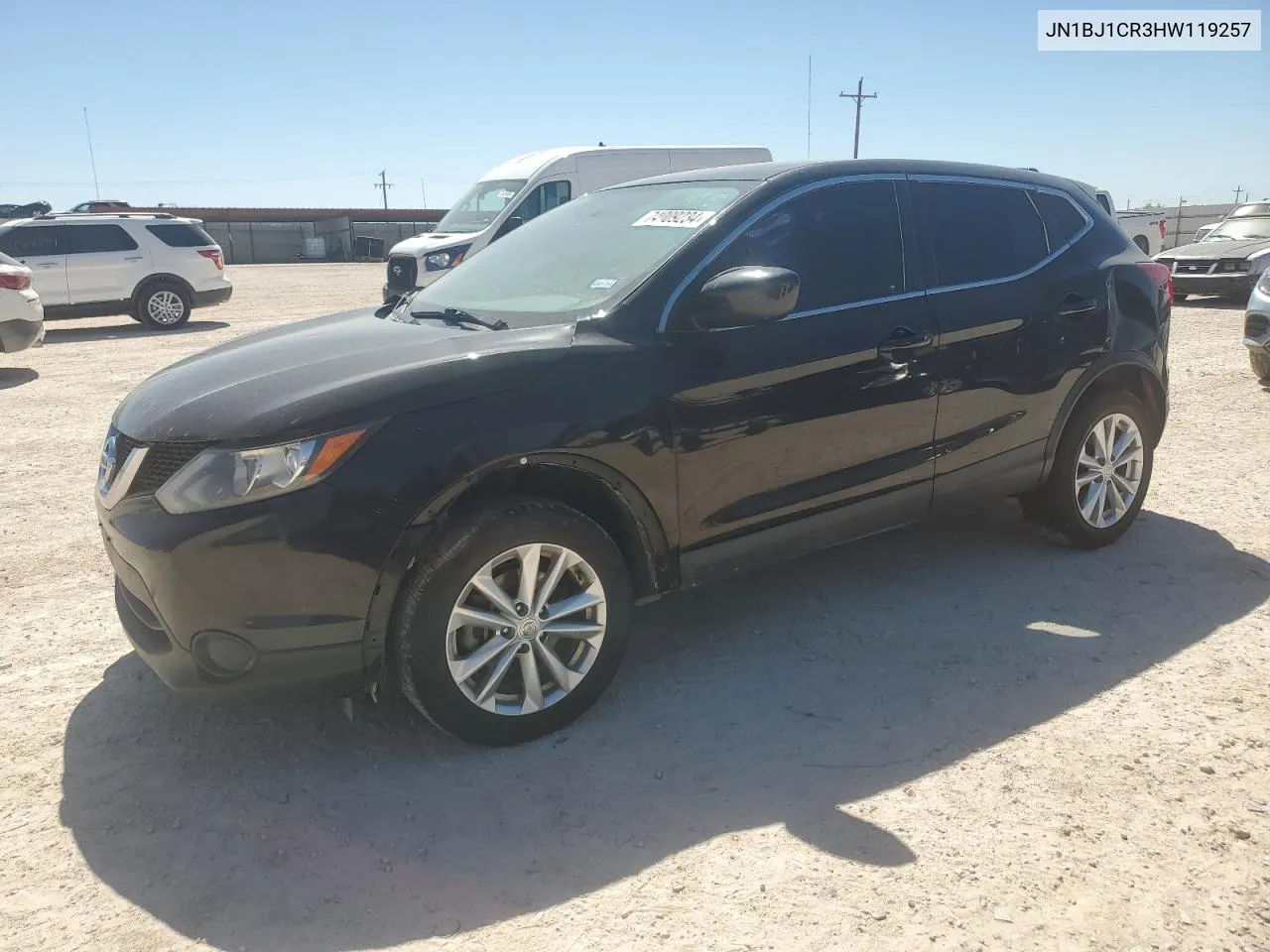 2017 Nissan Rogue Sport S VIN: JN1BJ1CR3HW119257 Lot: 74009234