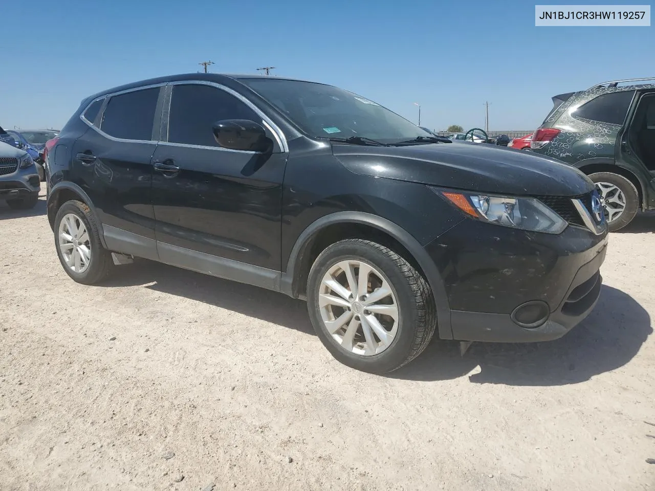 2017 Nissan Rogue Sport S VIN: JN1BJ1CR3HW119257 Lot: 74009234