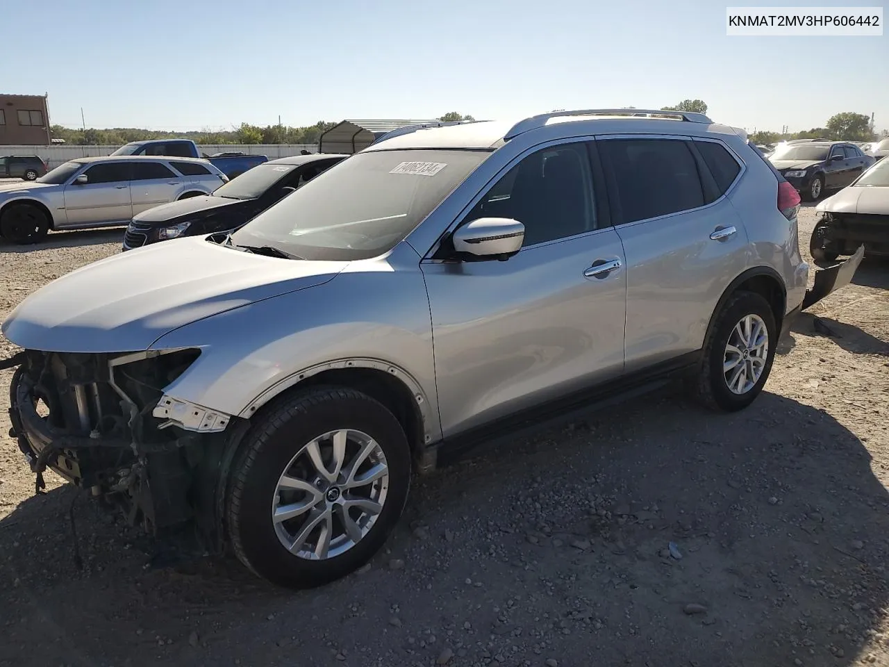 KNMAT2MV3HP606442 2017 Nissan Rogue S