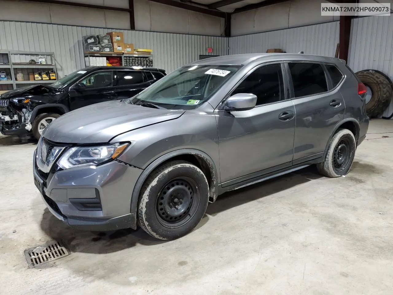 2017 Nissan Rogue S VIN: KNMAT2MV2HP609073 Lot: 74076734