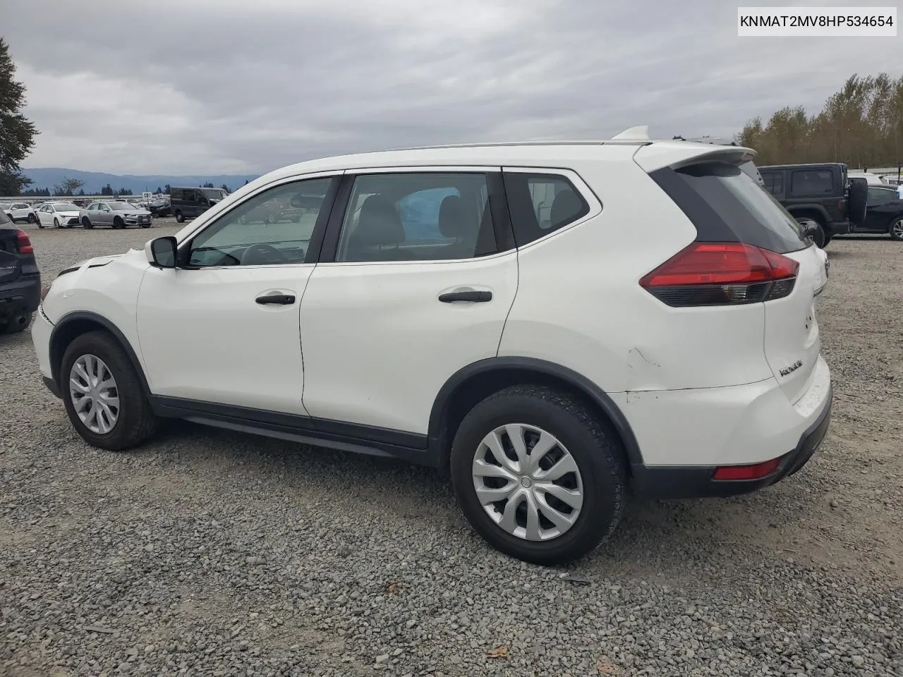 KNMAT2MV8HP534654 2017 Nissan Rogue S