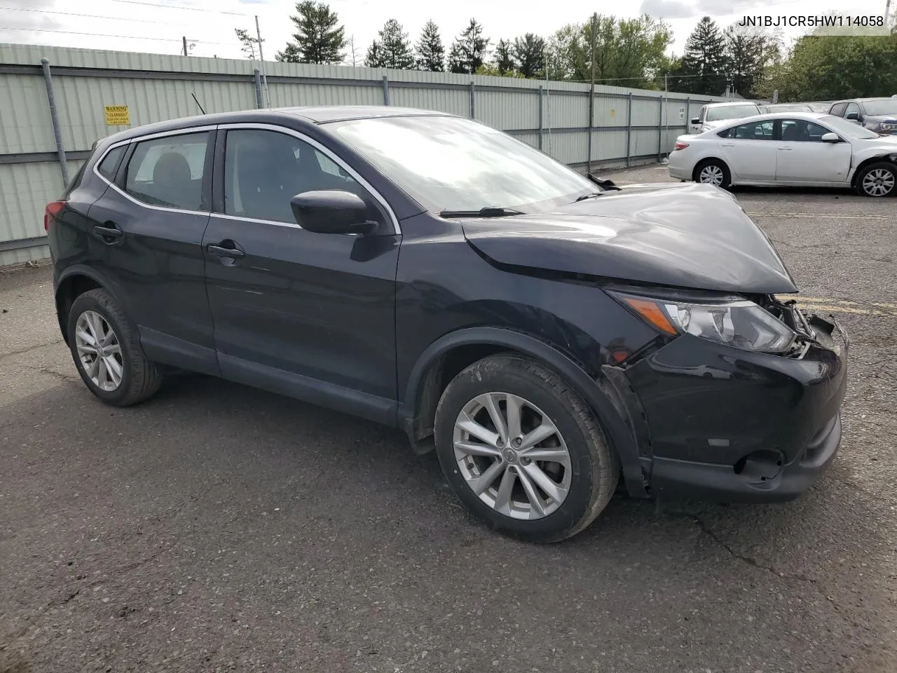 2017 Nissan Rogue Sport S VIN: JN1BJ1CR5HW114058 Lot: 74226104