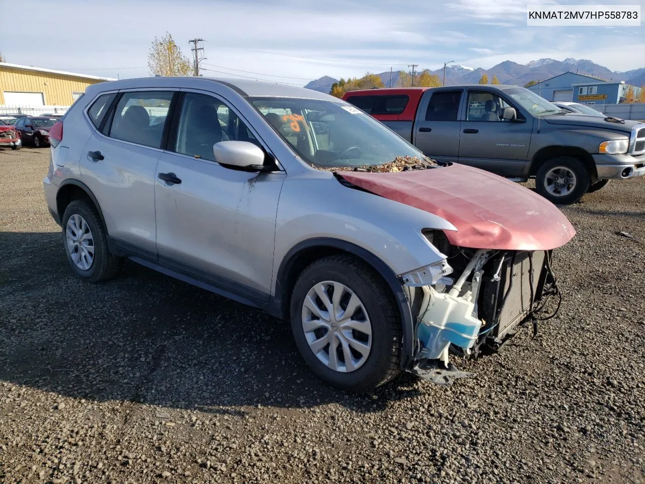 KNMAT2MV7HP558783 2017 Nissan Rogue S