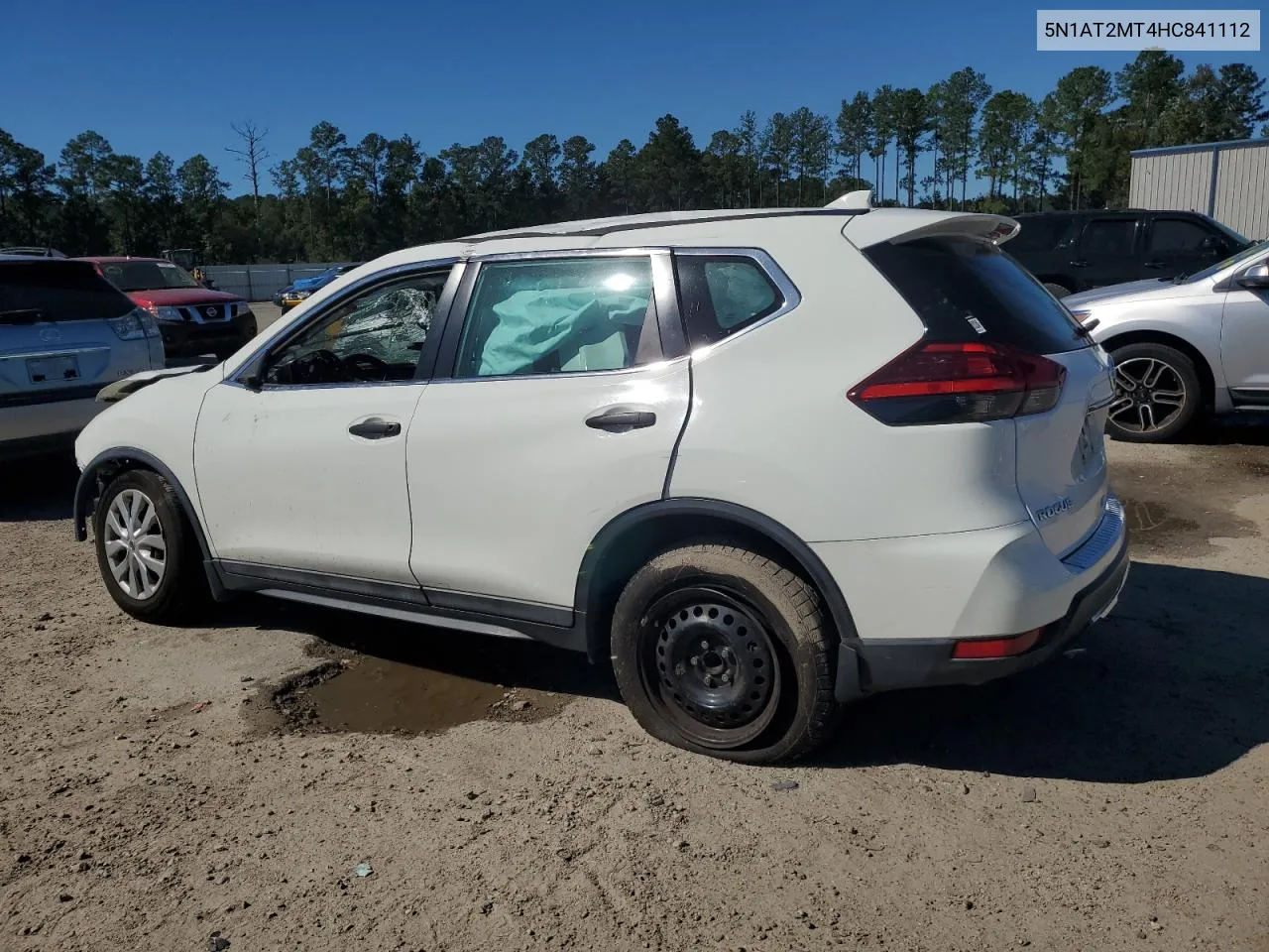 2017 Nissan Rogue S VIN: 5N1AT2MT4HC841112 Lot: 74493334