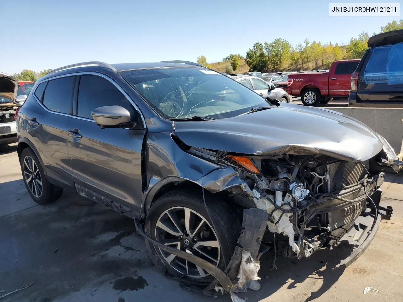 2017 Nissan Rogue Sport S VIN: JN1BJ1CR0HW121211 Lot: 74823534