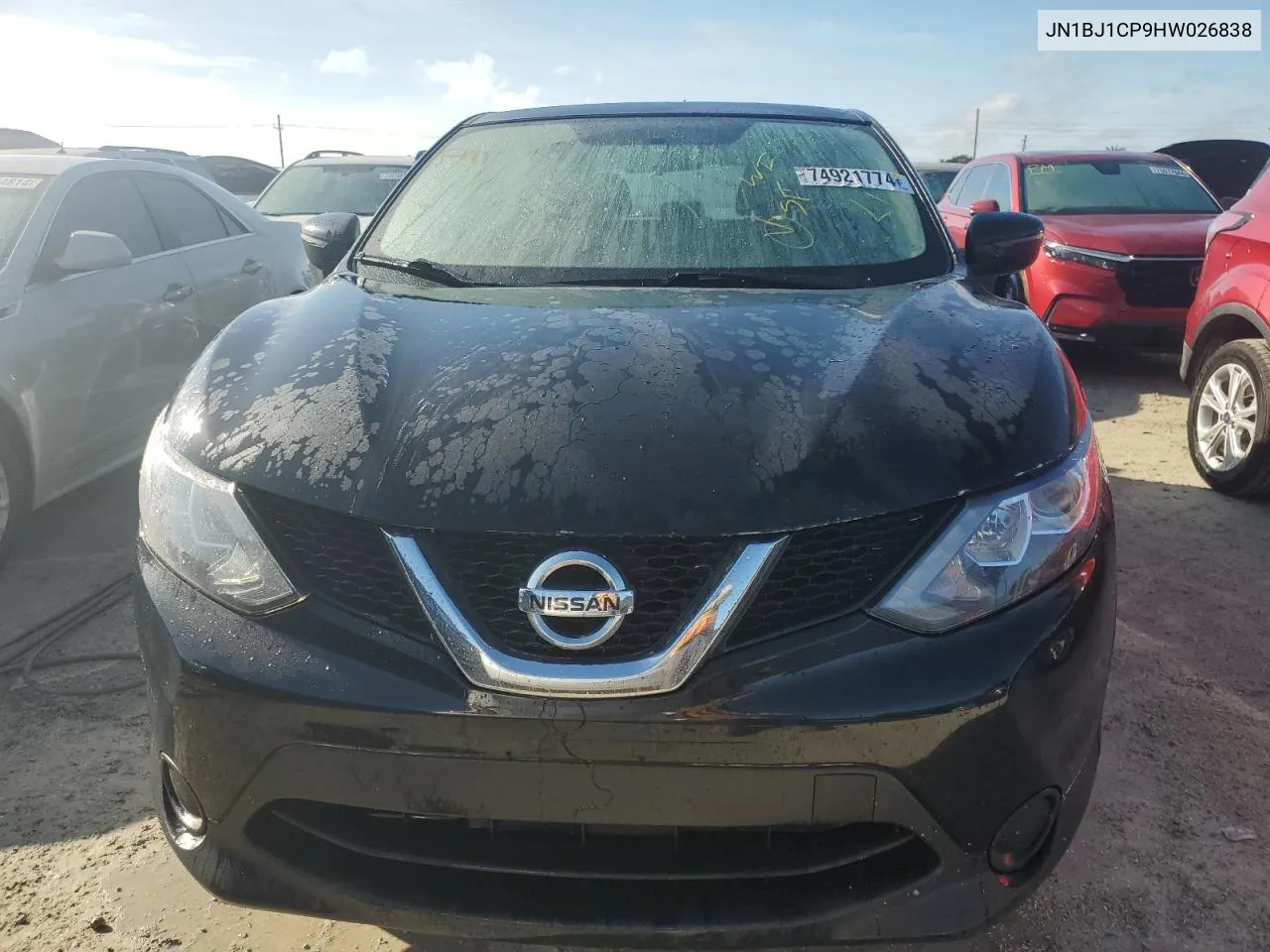 JN1BJ1CP9HW026838 2017 Nissan Rogue Sport S