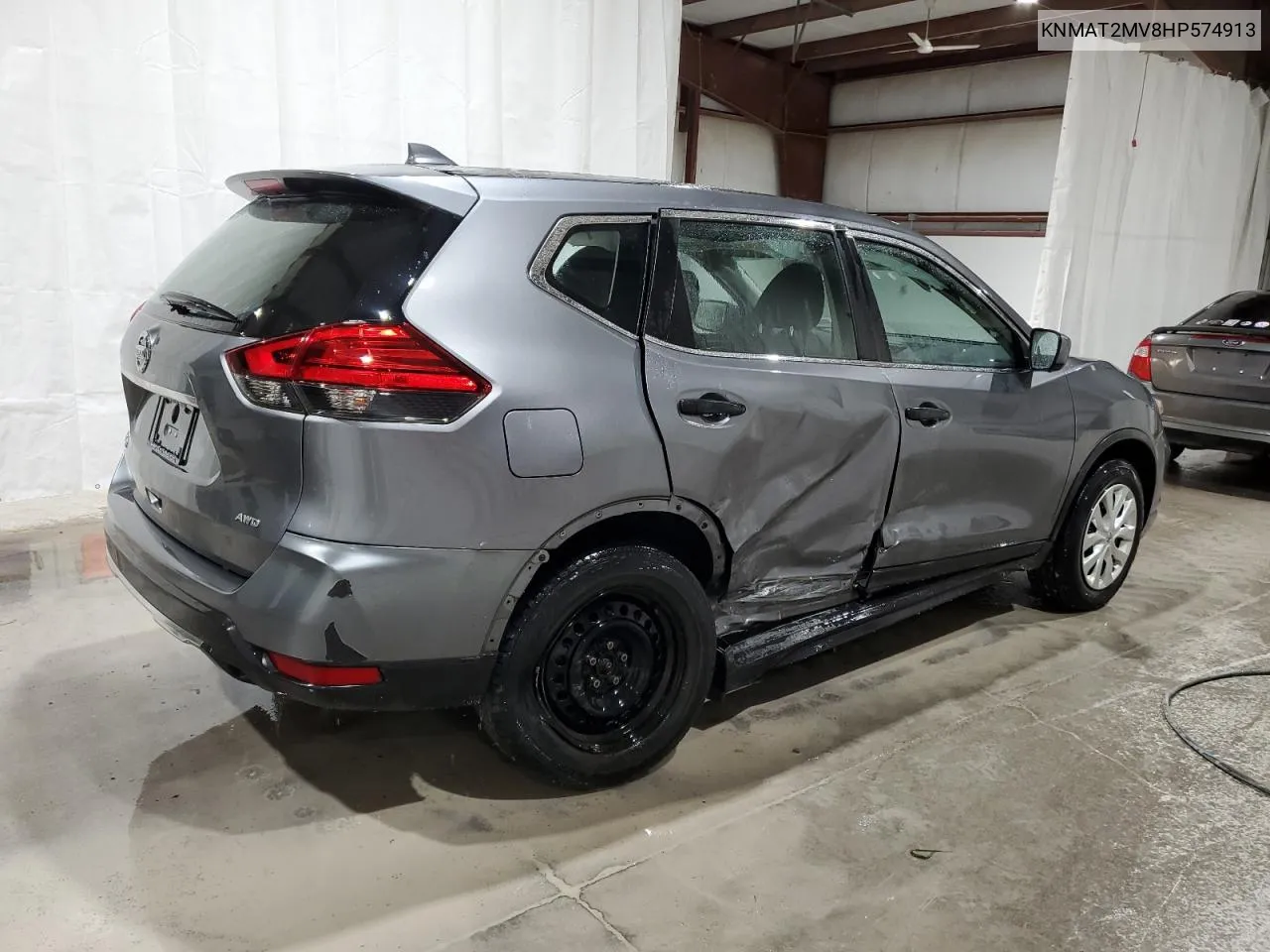 2017 Nissan Rogue S VIN: KNMAT2MV8HP574913 Lot: 75019034