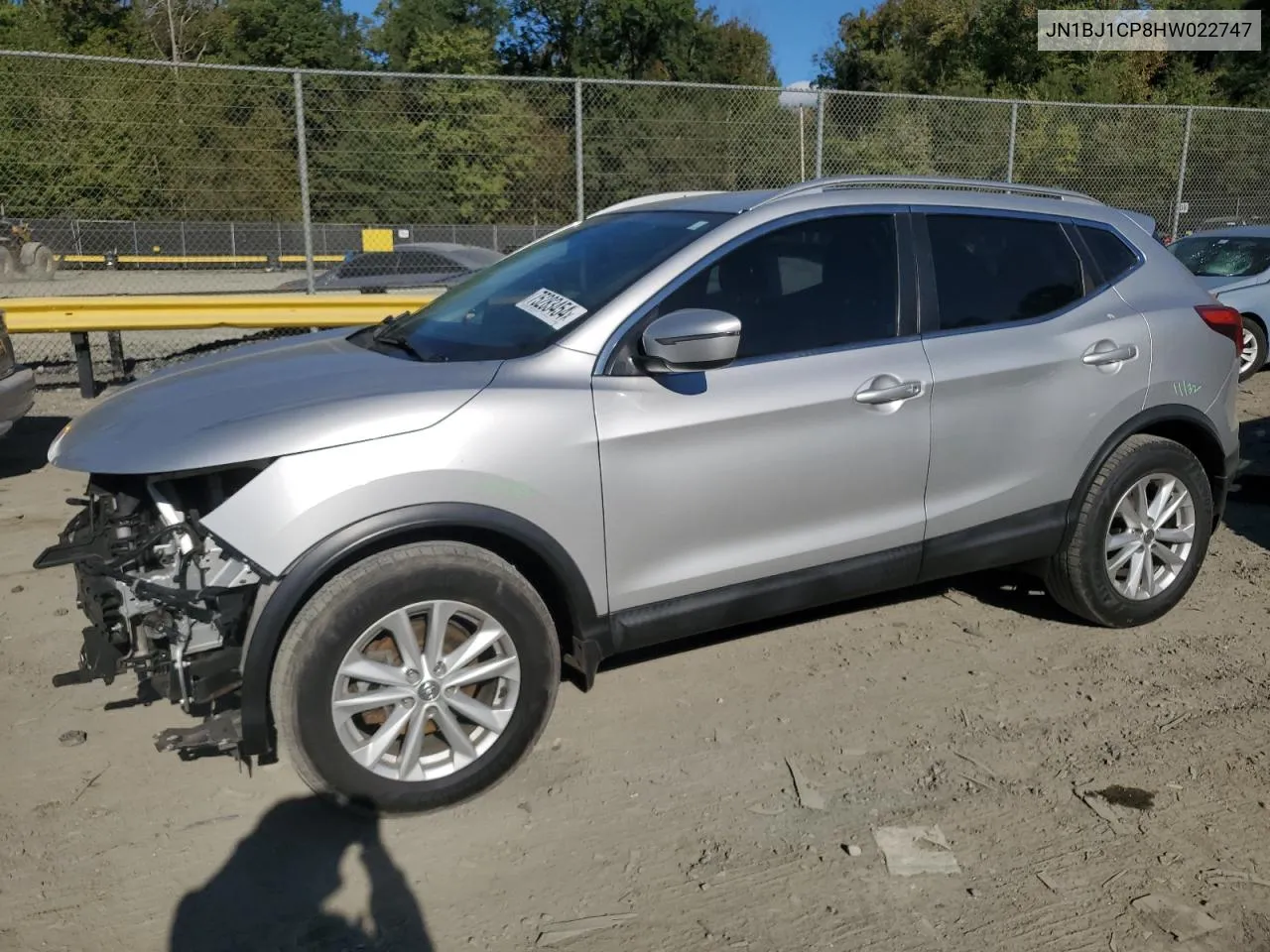 2017 Nissan Rogue Sport S VIN: JN1BJ1CP8HW022747 Lot: 75283454