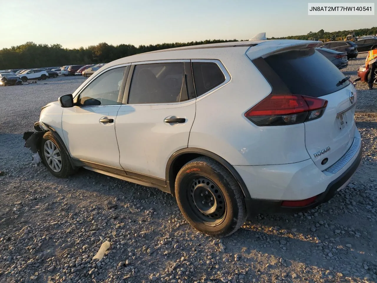 2017 Nissan Rogue S VIN: JN8AT2MT7HW140541 Lot: 75292844