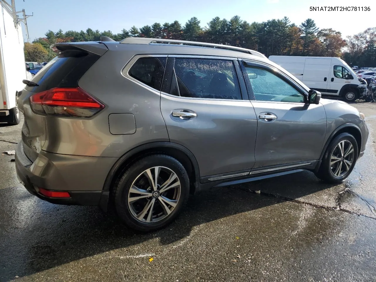 2017 Nissan Rogue S VIN: 5N1AT2MT2HC781136 Lot: 75837994