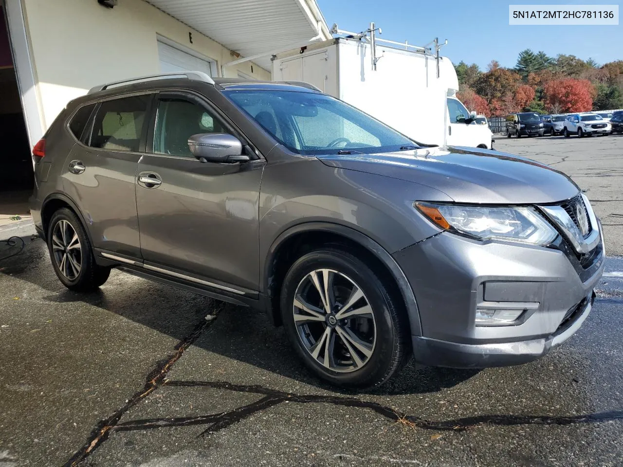 2017 Nissan Rogue S VIN: 5N1AT2MT2HC781136 Lot: 75837994