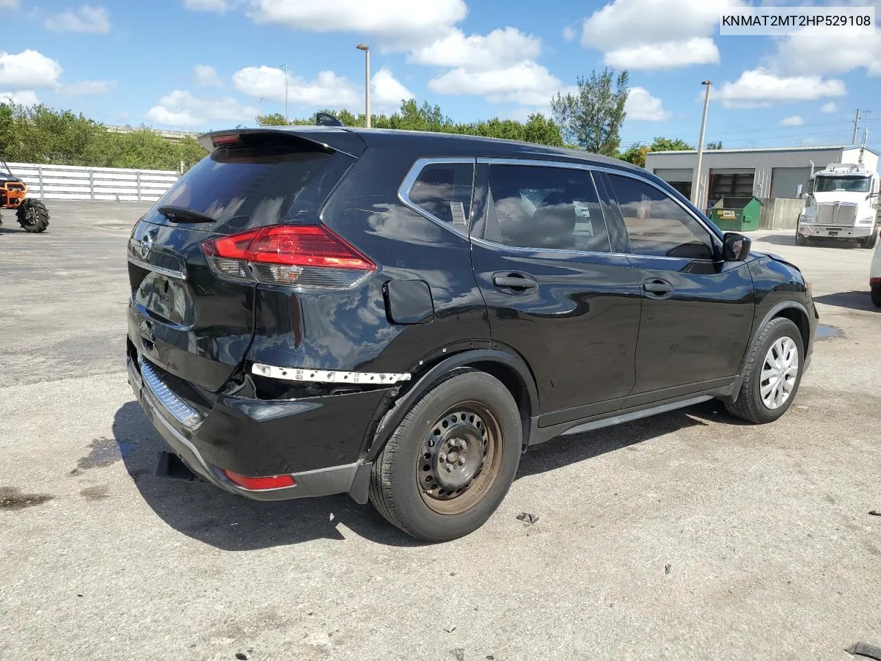 2017 Nissan Rogue S VIN: KNMAT2MT2HP529108 Lot: 76263354