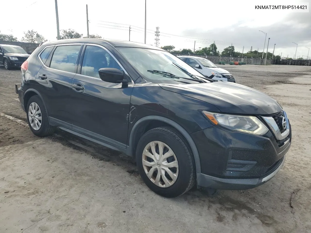 2017 Nissan Rogue S VIN: KNMAT2MT8HP514421 Lot: 76345474