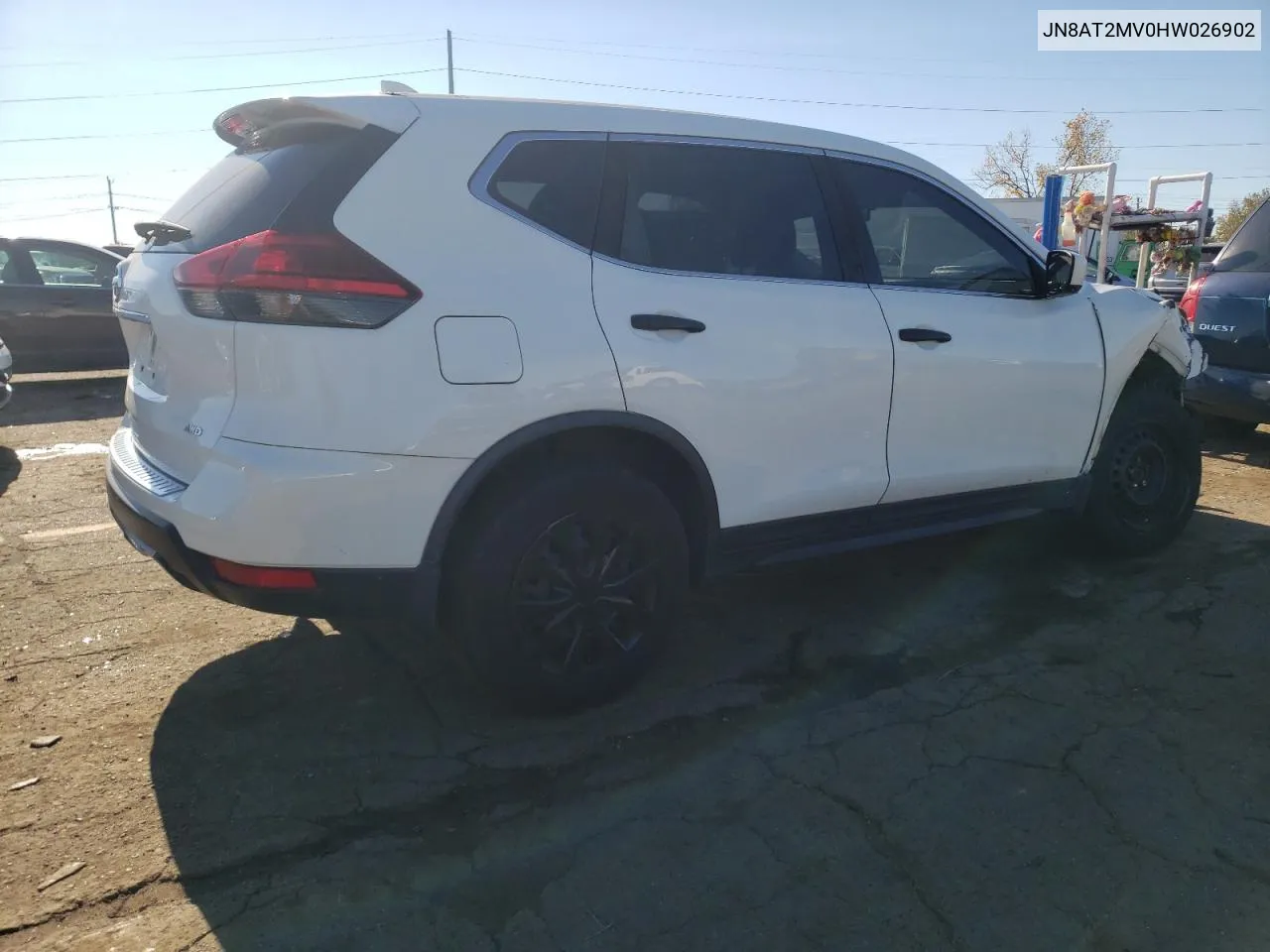 JN8AT2MV0HW026902 2017 Nissan Rogue S