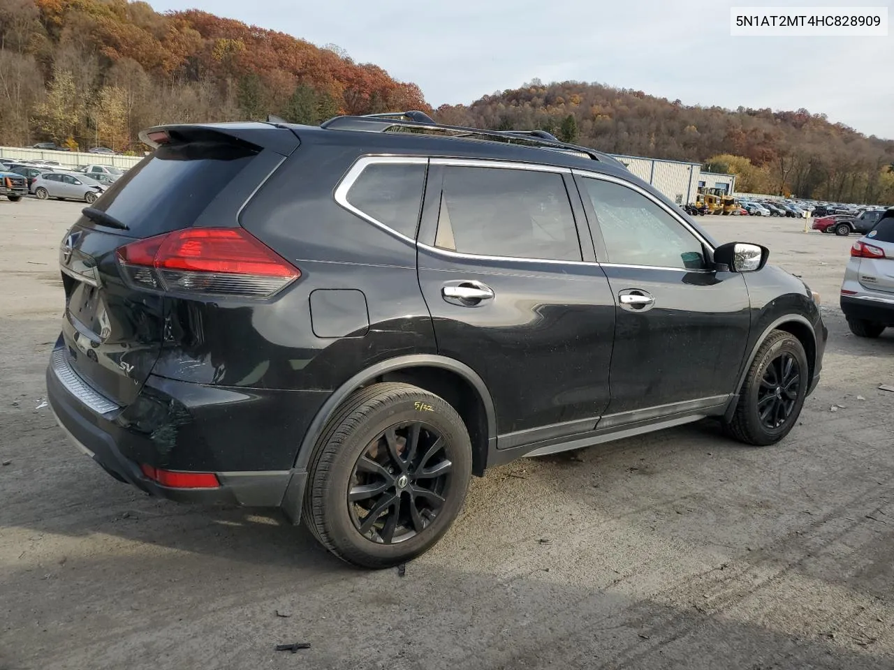 2017 Nissan Rogue S VIN: 5N1AT2MT4HC828909 Lot: 76685674