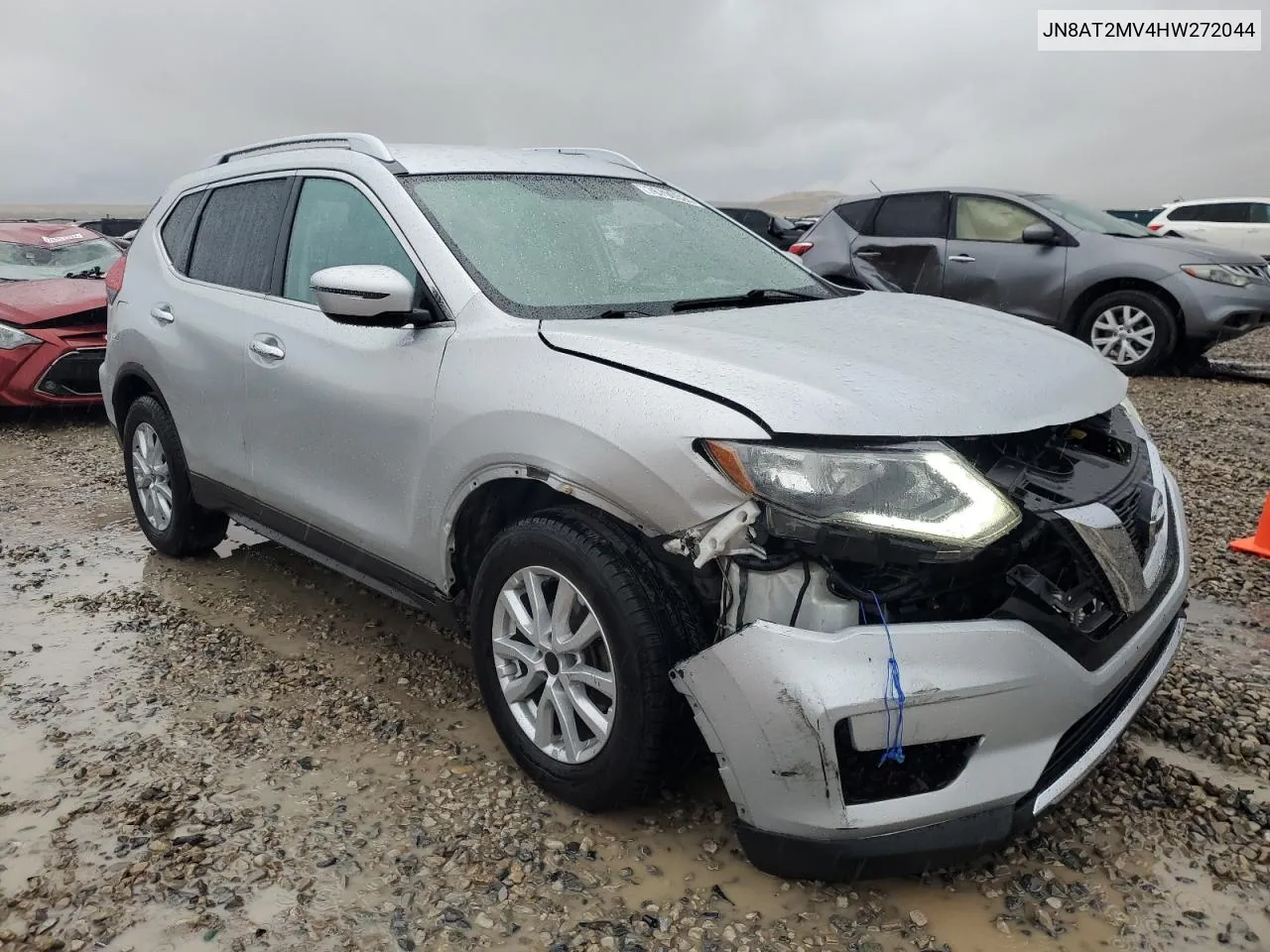 2017 Nissan Rogue S VIN: JN8AT2MV4HW272044 Lot: 76700524