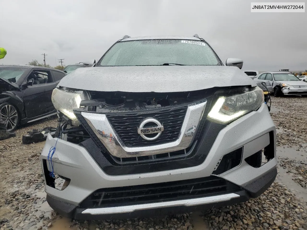 2017 Nissan Rogue S VIN: JN8AT2MV4HW272044 Lot: 76700524