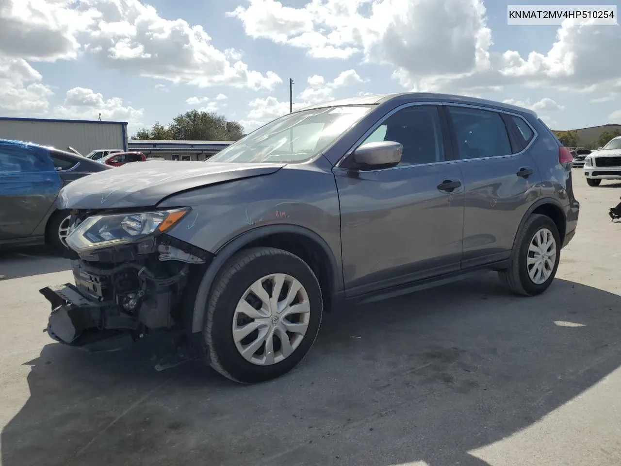 2017 Nissan Rogue S VIN: KNMAT2MV4HP510254 Lot: 76714464