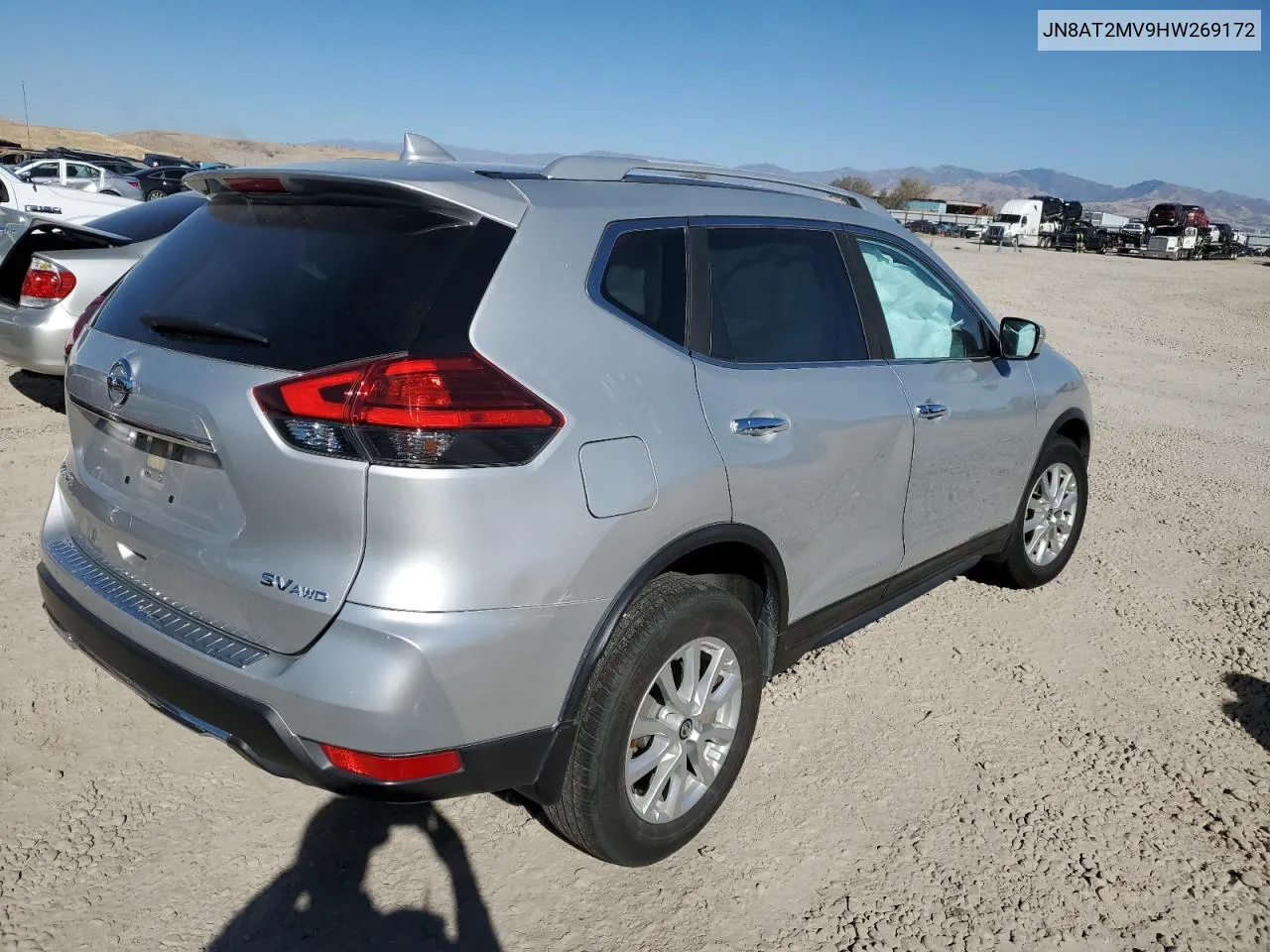 2017 Nissan Rogue S VIN: JN8AT2MV9HW269172 Lot: 76808474