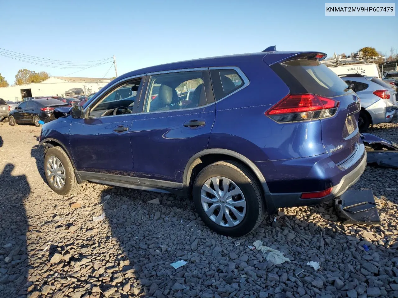 2017 Nissan Rogue S VIN: KNMAT2MV9HP607479 Lot: 77000634